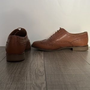 Aldo 7.5 Cognac lace up Shoe